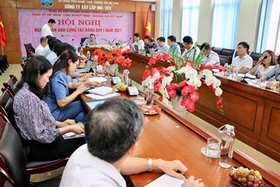 Đảng ủy Tập đoàn TKV nghe phản ảnh công tác Đảng Quý I/2021