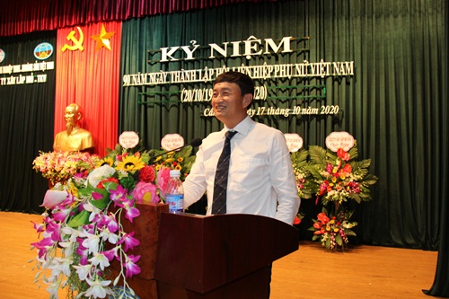 Nữ CNCV Công ty Xây lắp mỏ gặp mặt kỷ niệm 90 năm ngày thành lập Hội Liên hiệp Phụ nữ Việt Nam (20/10/1930 - 20/10/2020)